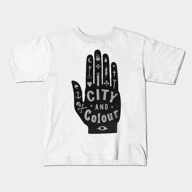 City and Colour Kids T-Shirt by Jeje arts